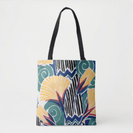 Aesthetic flower pattern background  tasche