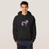 Aesthetic Galaxy Saluki Hoodie (Vorne ganz)