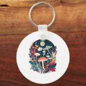 Aesthetic Goblincore And Cottagecore Mushroom Whim Schlüsselanhänger (Vorderseite)