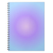 Aesthetic Lavender Pink Gradient Notizblock (Vorderseite)