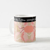 Aesthetic Leaf Design Kaffeetasse (Vorderseite Links)