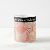 Aesthetic Leaf Design Kaffeetasse (Mittel)