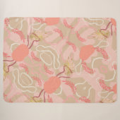 Aesthetic Leaf Design Sherpadecke (Vorderseite (Horizontal))