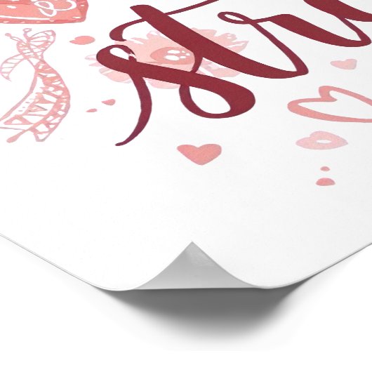 Aesthetic Mental Health Positive Affirmation Poster (Ecke)