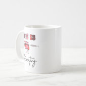 Aesthetic Nurse Injector Valentine Filler Dysrt Kaffeetasse (Vorderseite Links)
