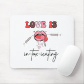 Aesthetic Nurse Injector Valentine Filler Dysrt  Mousepad (Mit Mouse)