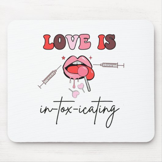 Aesthetic Nurse Injector Valentine Filler Dysrt  Mousepad (Vorne)