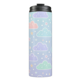 Aesthetic Pastel Cloud Insulated Tumbler Thermosbecher