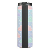 Aesthetic Pastel Cloud Insulated Tumbler Thermosbecher (Rückseite)