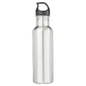 Aesthetic Pastel Cloud Water Bottle Edelstahlflasche (Rückseite)
