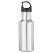 Aesthetic Pastel Cloud Water Bottle Edelstahlflasche (Rückseite)