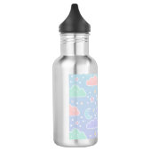Aesthetic Pastel Cloud Water Bottle Edelstahlflasche (Links)