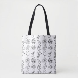 Aesthetic PharmD & Laboratory Science Tote Bag Tasche
