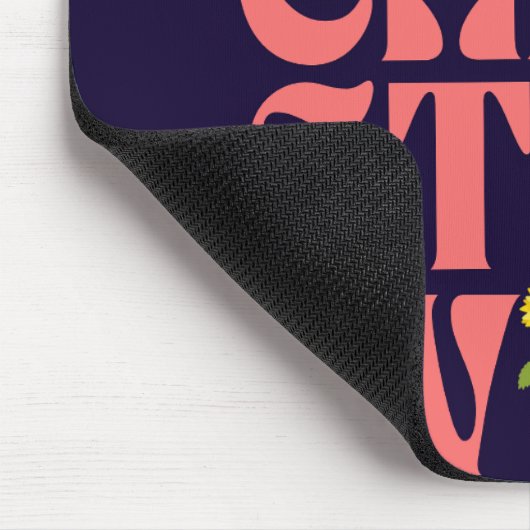 Aesthetic Quote MousePad  (Ecke)