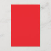 Aesthetic Red Background | Minimalist Design Begleitkarte (Vorderseite)