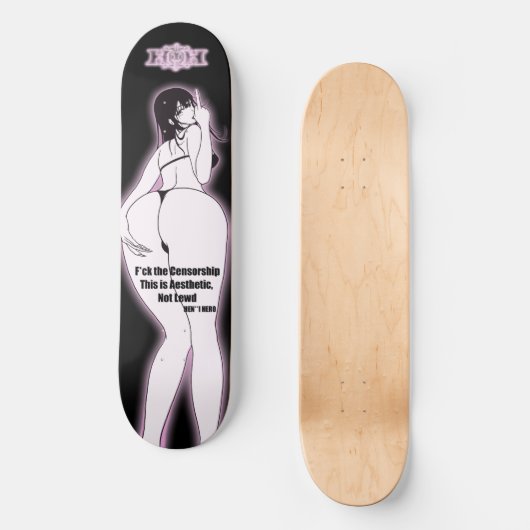 Aesthetic Skateboard (Vorderseite)
