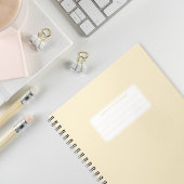 Aesthetic Soft Pastel Solid Color Composition Notizblock