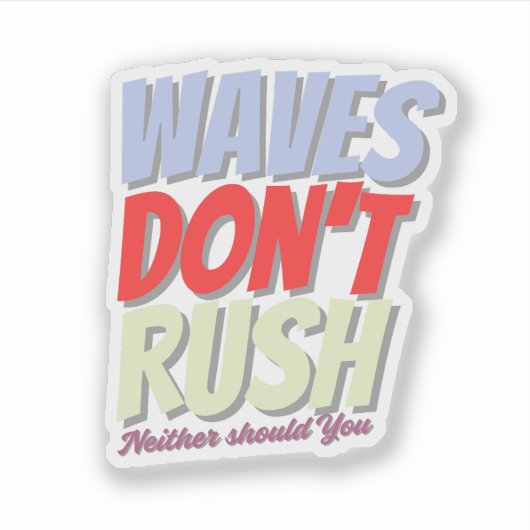 Aesthetic Sticker (Vorderseite)