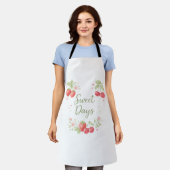 Aesthetic Strawberry & Cherry Apron Schürze (Getragen)