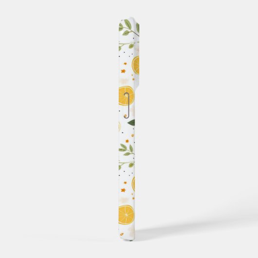 Aesthetic Summer Lemon Pattern iPhone Case Hülle (Rechte Seite)