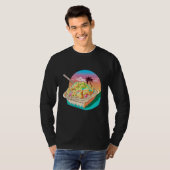 Aesthetic Synthwave Fried Rice with 80s Aesthetic T-Shirt (Vorne ganz)