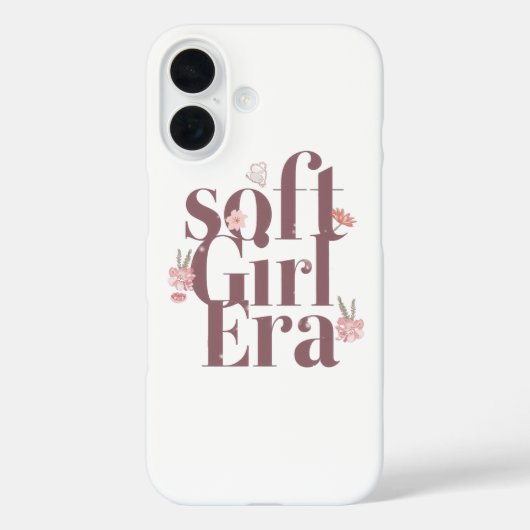 Aesthetic Trendy "Soft Girl Era" Case-Mate iPhone Hülle (Rückseite)