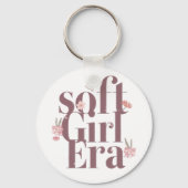 Aesthetic Trendy "Soft Girl Era" Schlüsselanhänger (Rückseite)