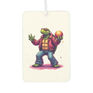 Aesthetic Turtle Disco T - Shirt Autolufterfrischer