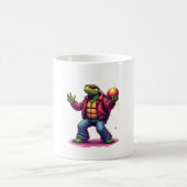 Aesthetic Turtle Disco T - Shirt Kaffeetasse (Mittel)