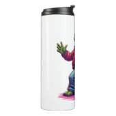 Aesthetic Turtle Disco T - Shirt Thermosbecher (Nach links gedreht)