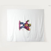 Aesthetic Turtle Disco T - Shirt Wandteppich (Vorderseite (Horizontal))