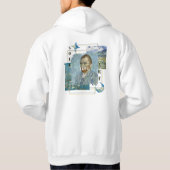 Aesthetic Vincent Van Gogh  Hoodie (Rückseite)