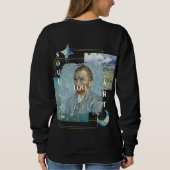 Aesthetic Vincent Van Gogh  Sweatshirt (Rückseite)