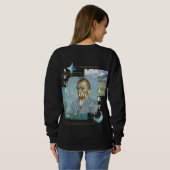 Aesthetic Vincent Van Gogh Sweatshirt (Schwarz voll)