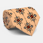 Aesthetic Vintage Pattern Krawatte (Gerollt)