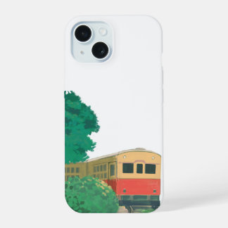 Aesthetic Vintage Train Art Print | Nature Travel  iPhone 15 Hülle
