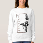 AESTHETISCHES MUSHROOM SWEATSHIRT (Vorderseite)
