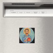Aethelhard Orthodox Christlich Saint Icon Magnet (In Situ (Geschirrspüler))