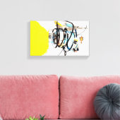 Aether Kiosk Art Leinwanddruck (Insitu (Wohnzimmer))