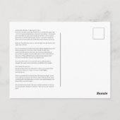 Aether Primordial Light God Postcard Postkarte (Rückseite)