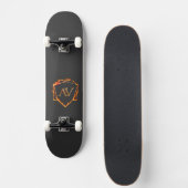 AETHER VANGUARD - AV Logo Stein Form Streetwear Skateboard (Vorne)