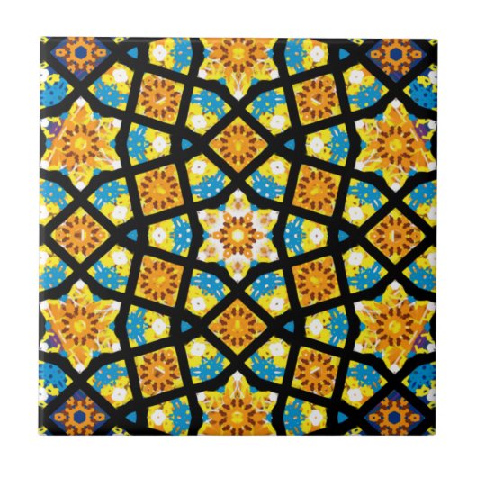 AEtheric Rose Window No. Quintka (Decimal: 50) Fliese (Vorderseite)