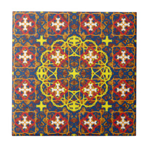 AEtheric Rose Window No. Triour (Decimal: 34) Fliese