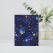 Aetheris Pulse Postkarte (Stehend Vorderseite)