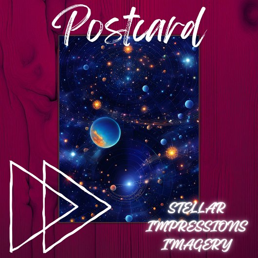 Aetheris Pulse Postkarte