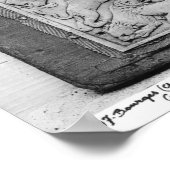 Aetius-Diptychon, rechte Hand Poster (Ecke)