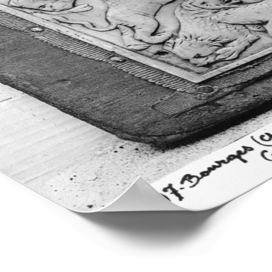 Aetius-Diptychon, rechte Hand Poster (Ecke)