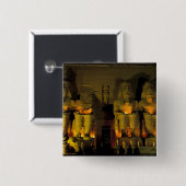 AF, Ägypten, Abu Simbel. Kolossale Figuren von Button (Vorne & Hinten)