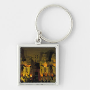 AF, Ägypten, Abu Simbel. Kolossale Figuren von Schlüsselanhänger
