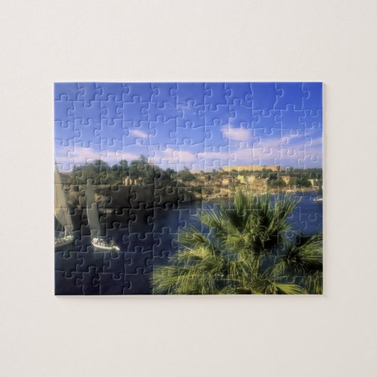 AF, Ägypten, Oberägypten, Assuan. Fluss Nile Puzzle (Horizontal)